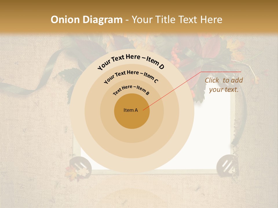 Vintage Sepia Wall PowerPoint Template