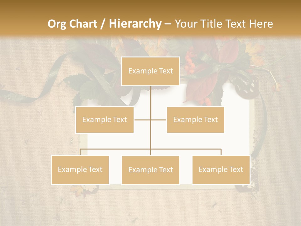 Vintage Sepia Wall PowerPoint Template