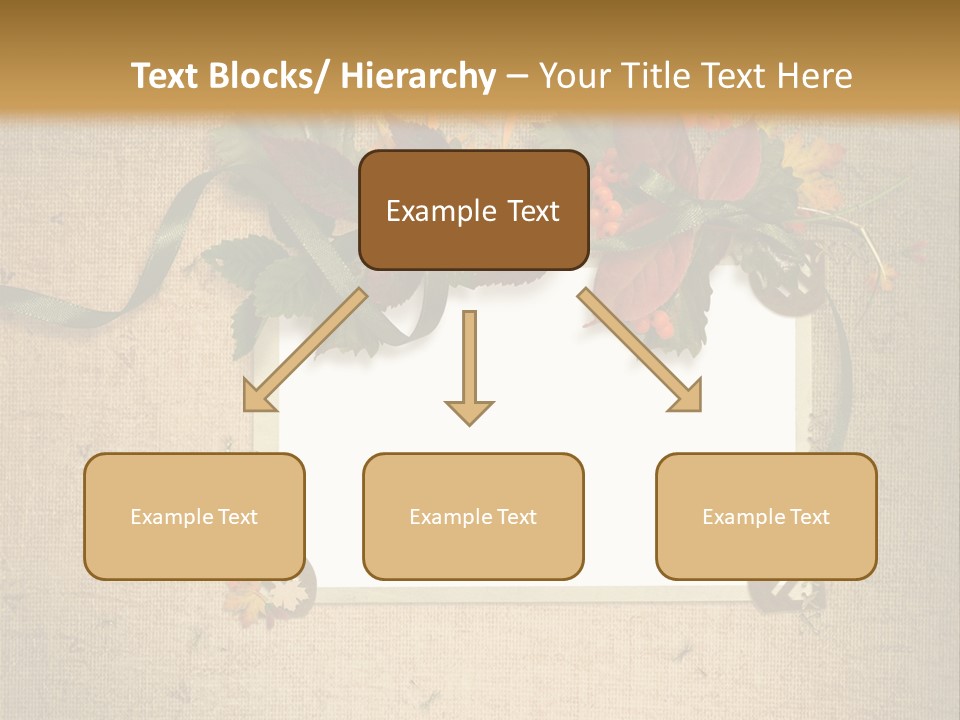 Vintage Sepia Wall PowerPoint Template