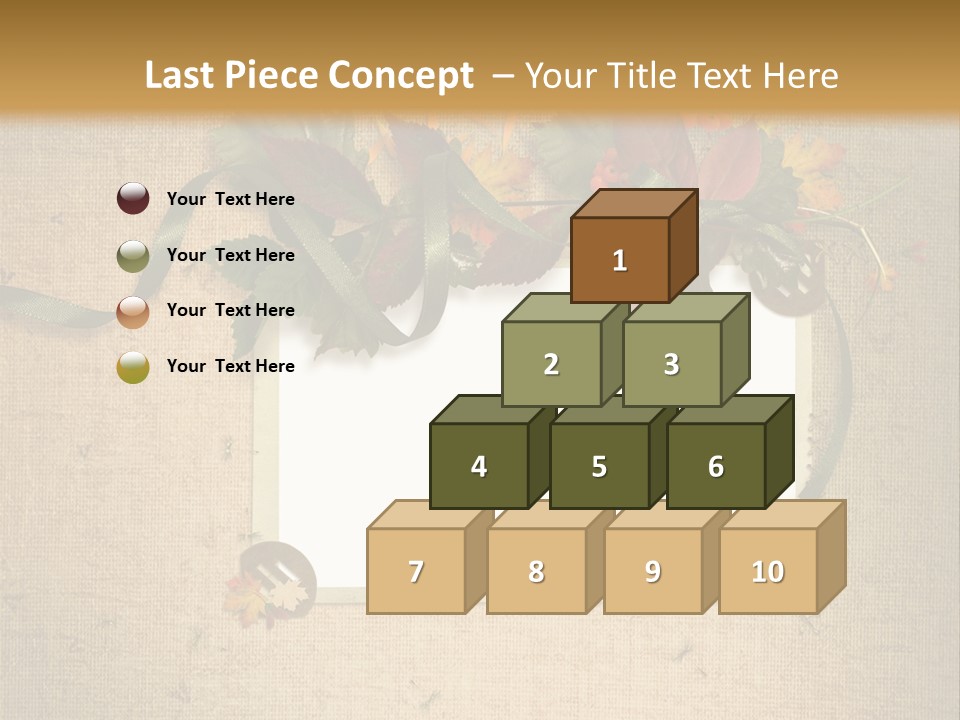 Vintage Sepia Wall PowerPoint Template