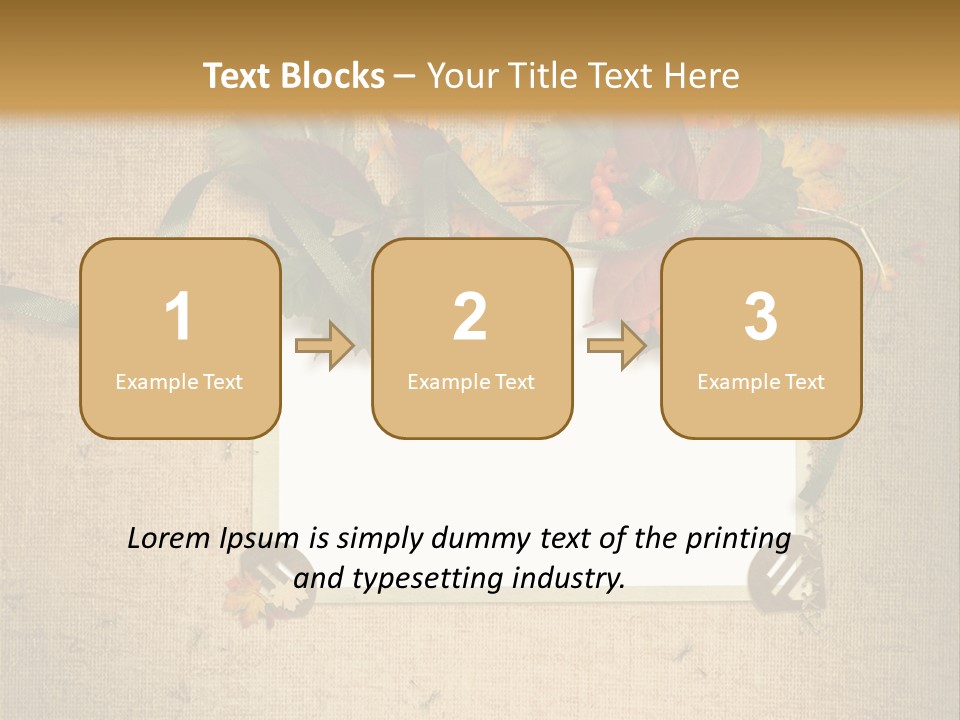 Vintage Sepia Wall PowerPoint Template