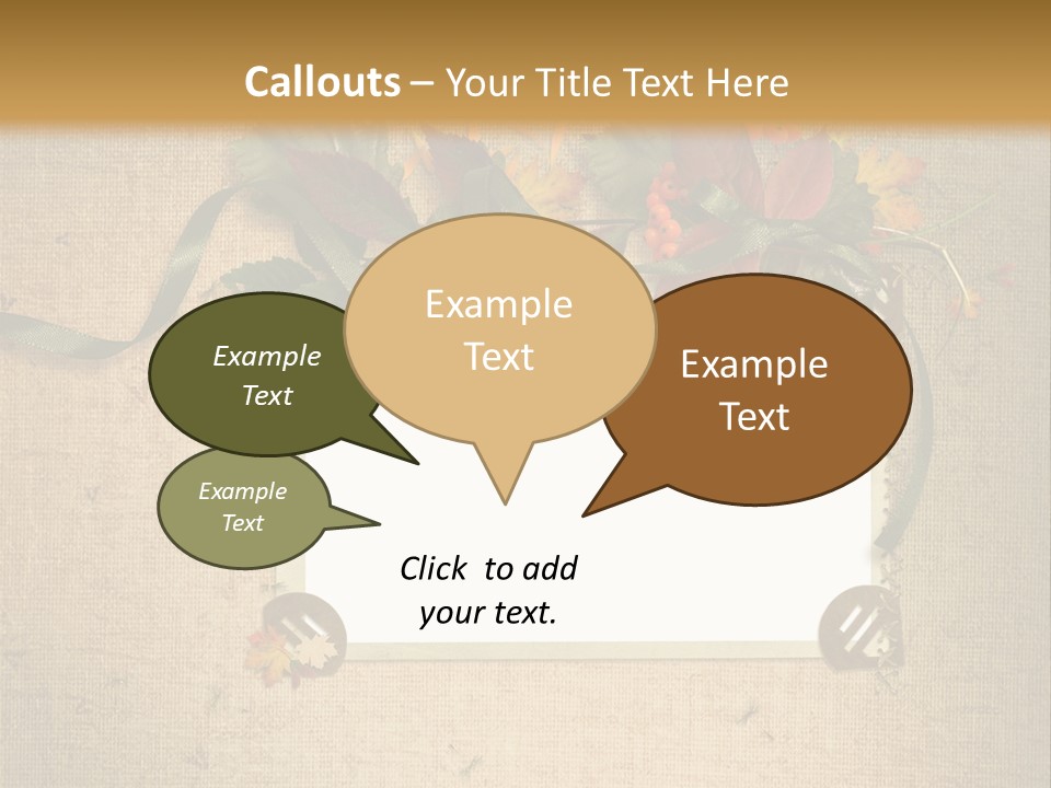 Vintage Sepia Wall PowerPoint Template