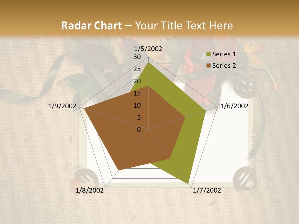 Vintage Sepia Wall PowerPoint Template