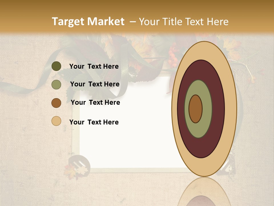 Vintage Sepia Wall PowerPoint Template