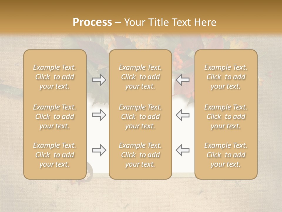 Vintage Sepia Wall PowerPoint Template