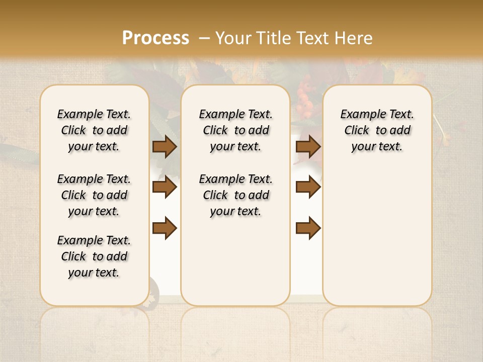 Vintage Sepia Wall PowerPoint Template