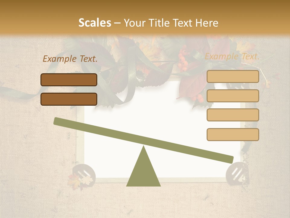 Vintage Sepia Wall PowerPoint Template