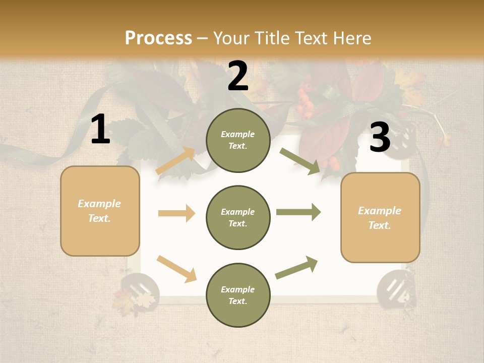 Vintage Sepia Wall PowerPoint Template