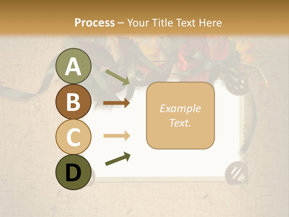 Vintage Sepia Wall PowerPoint Template