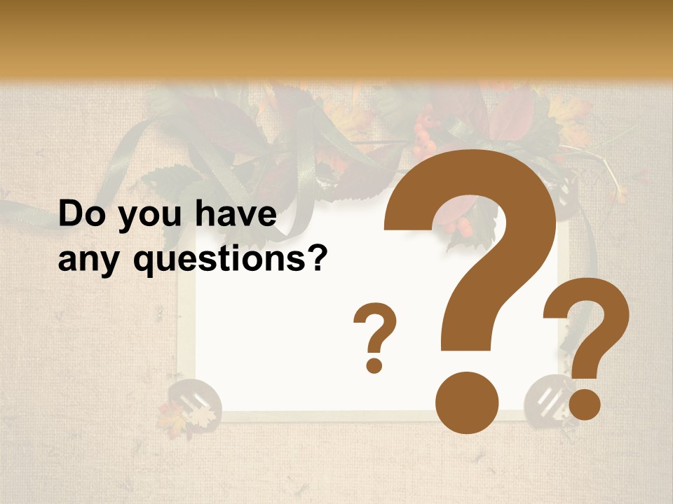 Vintage Sepia Wall PowerPoint Template