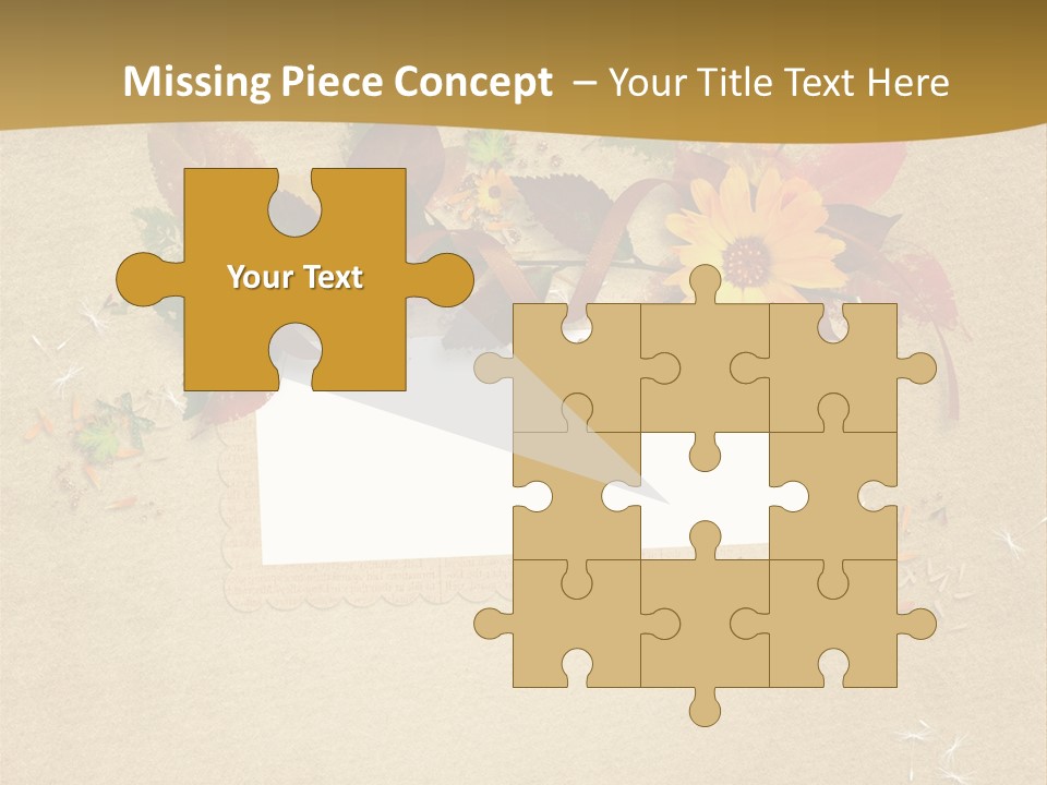 Empty Damaged Historic PowerPoint Template