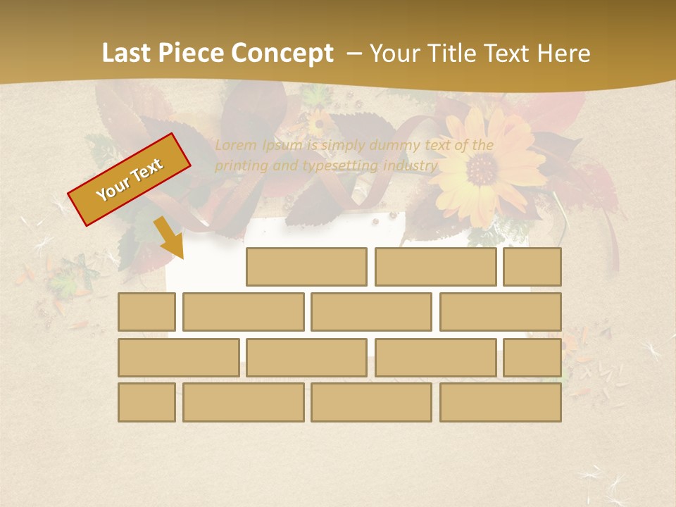Empty Damaged Historic PowerPoint Template