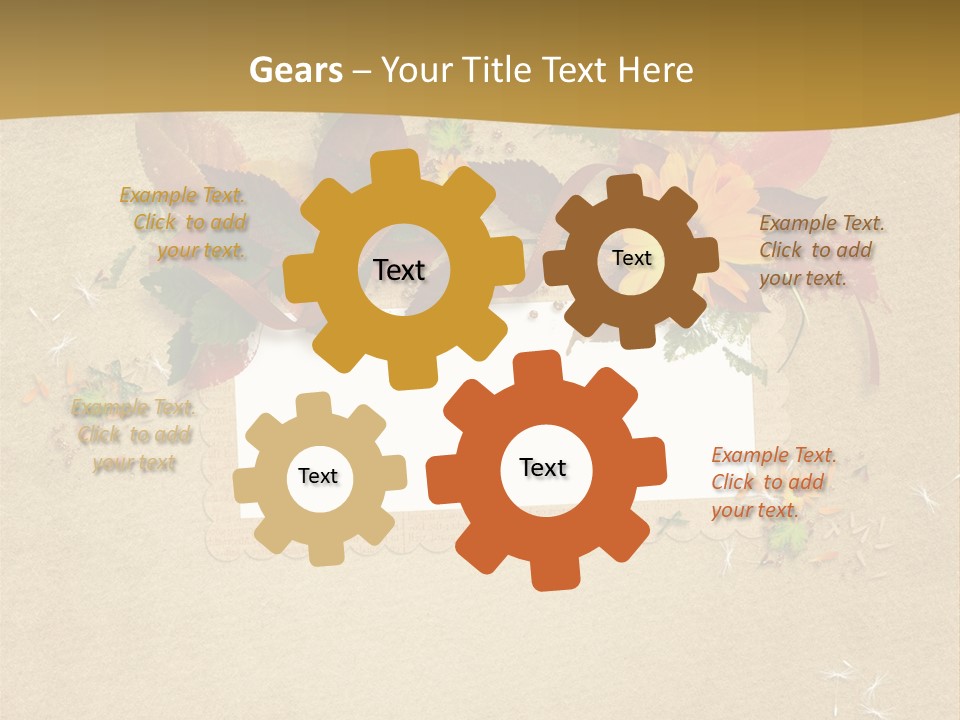 Empty Damaged Historic PowerPoint Template