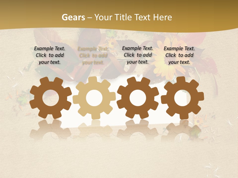 Empty Damaged Historic PowerPoint Template