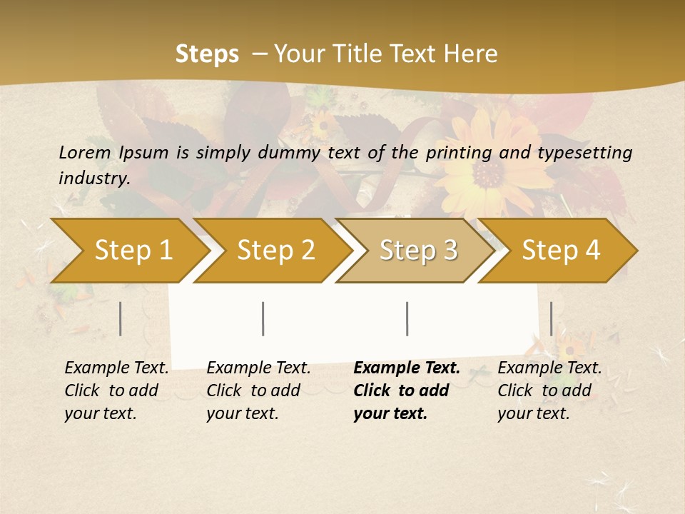 Empty Damaged Historic PowerPoint Template