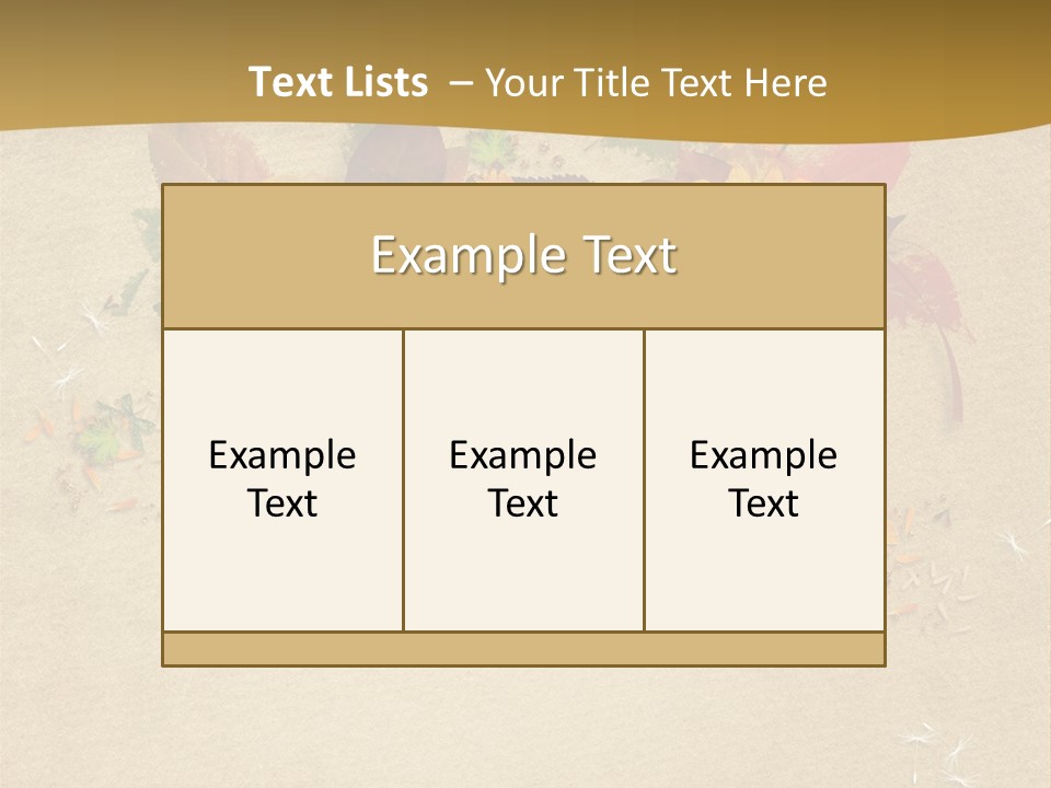 Empty Damaged Historic PowerPoint Template