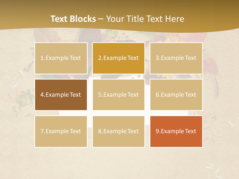 Empty Damaged Historic PowerPoint Template