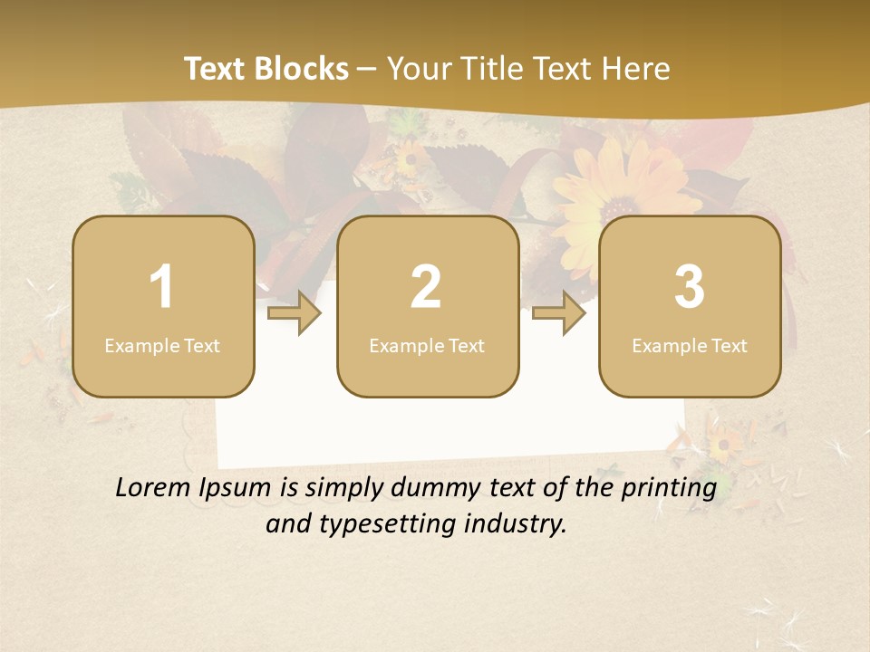 Empty Damaged Historic PowerPoint Template
