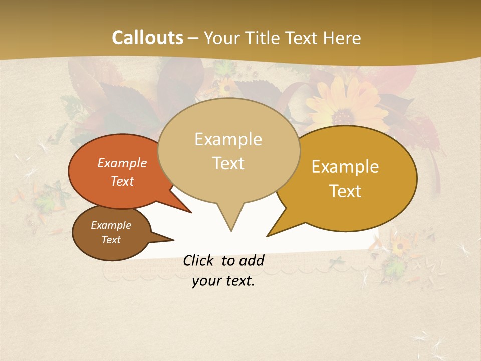 Empty Damaged Historic PowerPoint Template