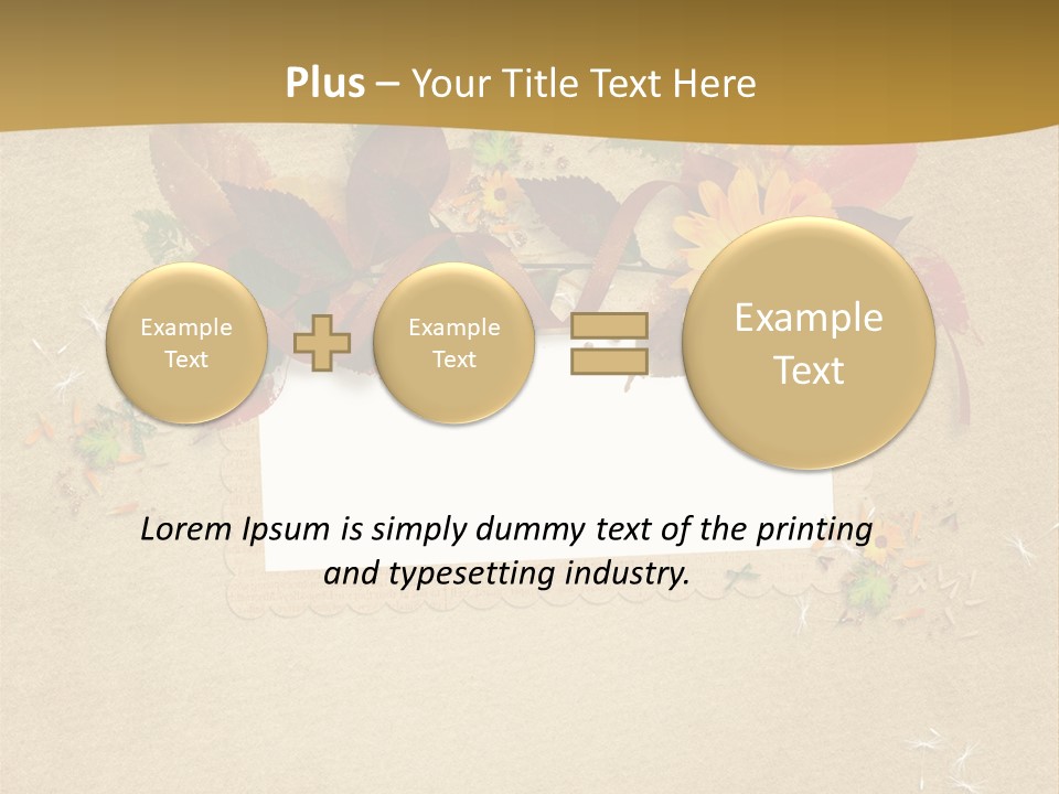 Empty Damaged Historic PowerPoint Template