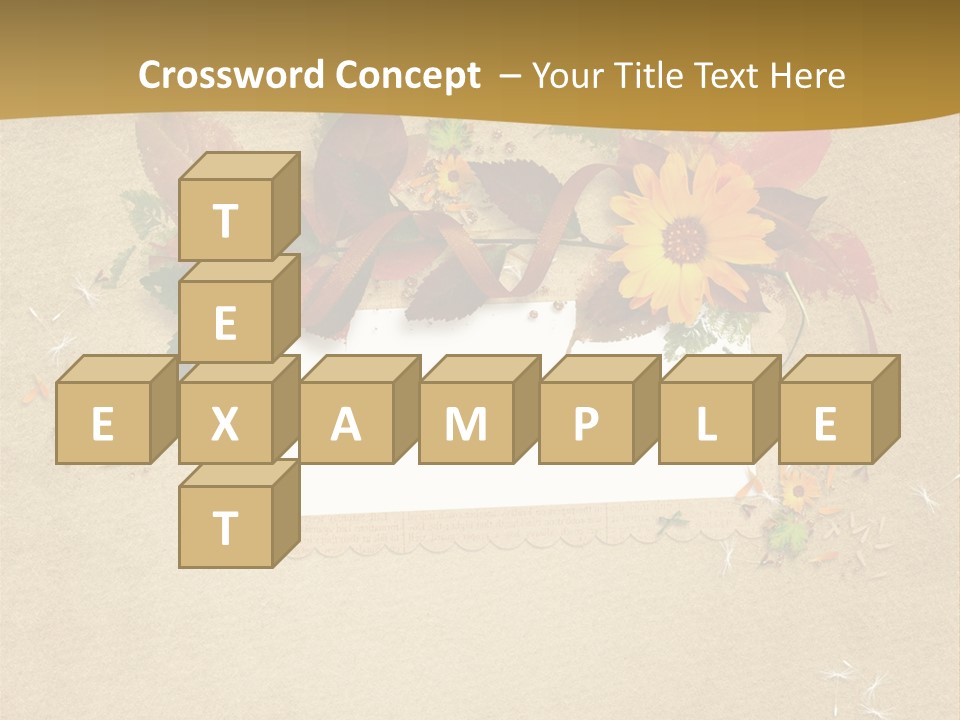 Empty Damaged Historic PowerPoint Template