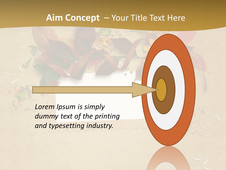 Empty Damaged Historic PowerPoint Template