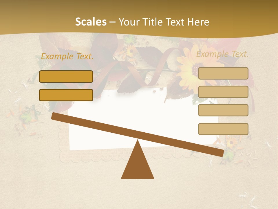 Empty Damaged Historic PowerPoint Template