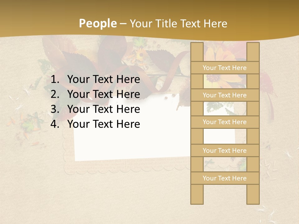Empty Damaged Historic PowerPoint Template