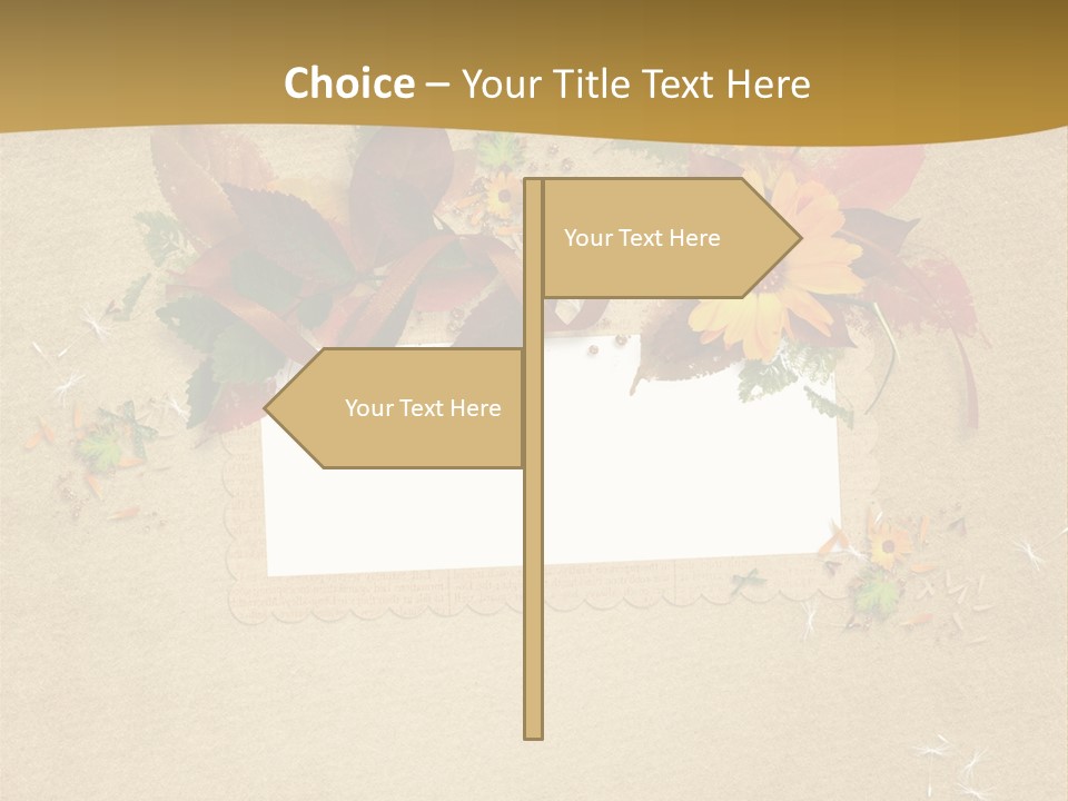 Empty Damaged Historic PowerPoint Template