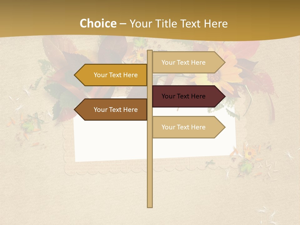 Empty Damaged Historic PowerPoint Template