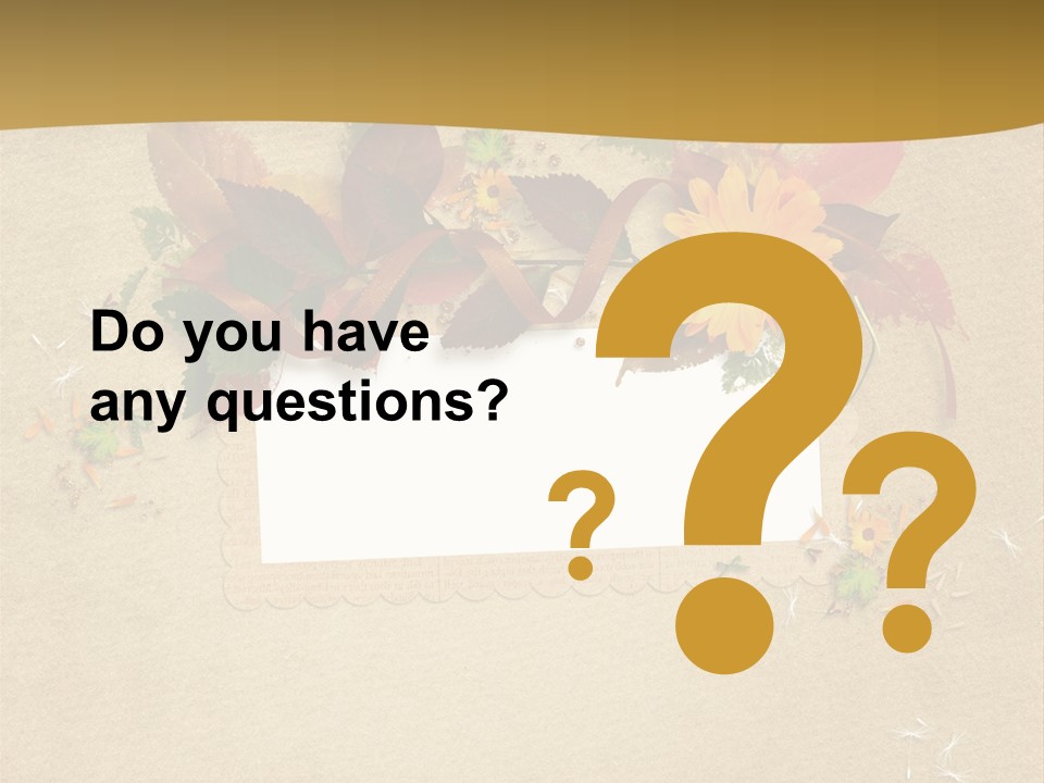 Empty Damaged Historic PowerPoint Template