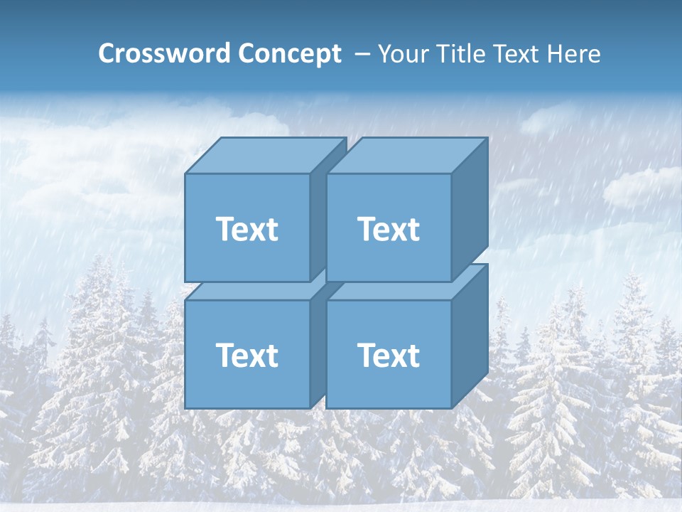 Outdoor Wood Sunshine PowerPoint Template