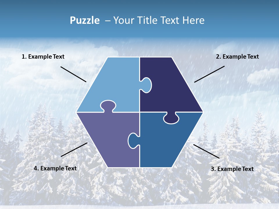 Outdoor Wood Sunshine PowerPoint Template