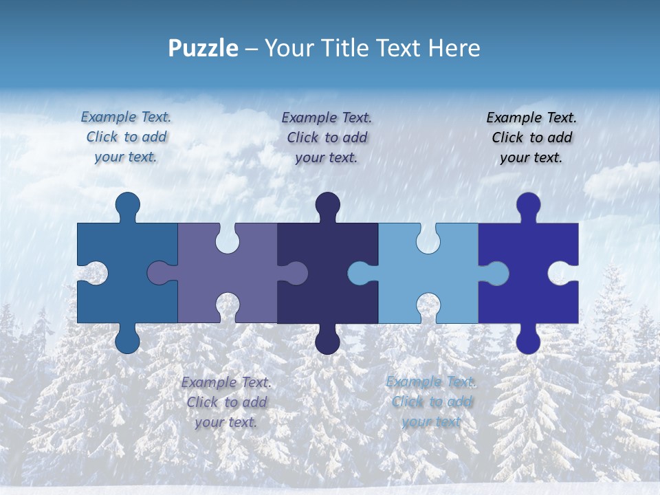 Outdoor Wood Sunshine PowerPoint Template