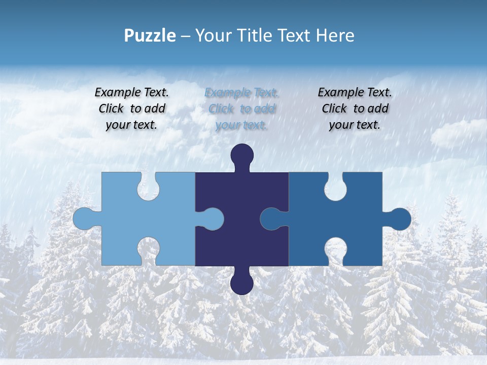 Outdoor Wood Sunshine PowerPoint Template