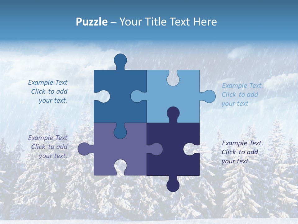 Outdoor Wood Sunshine PowerPoint Template