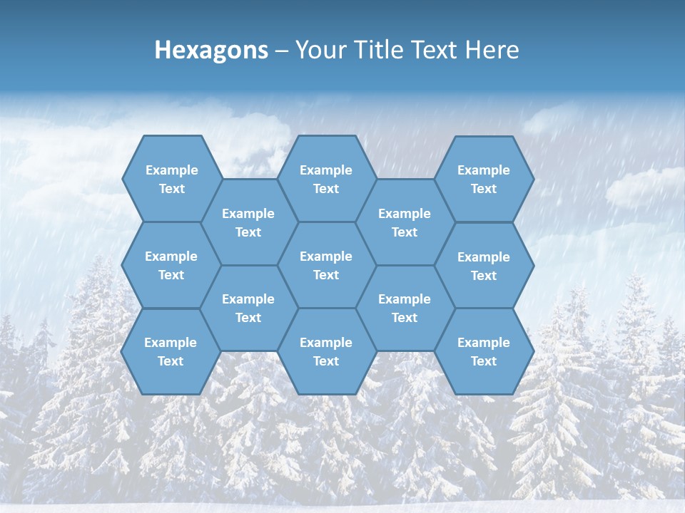 Outdoor Wood Sunshine PowerPoint Template