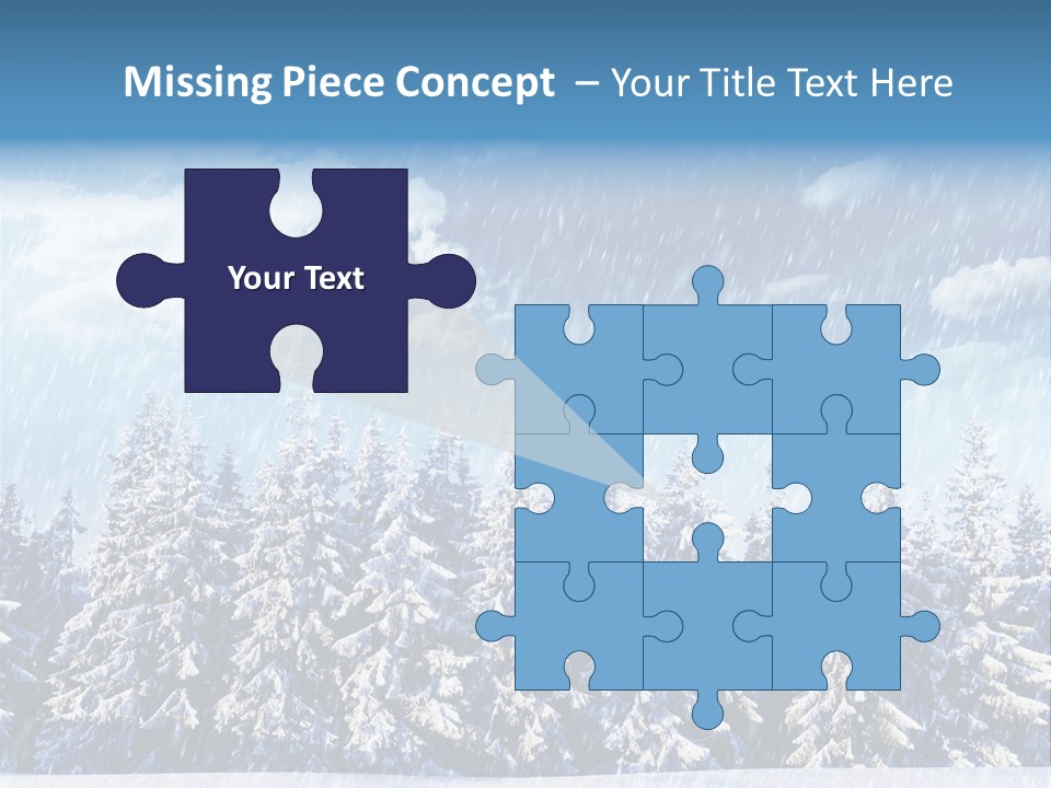 Outdoor Wood Sunshine PowerPoint Template