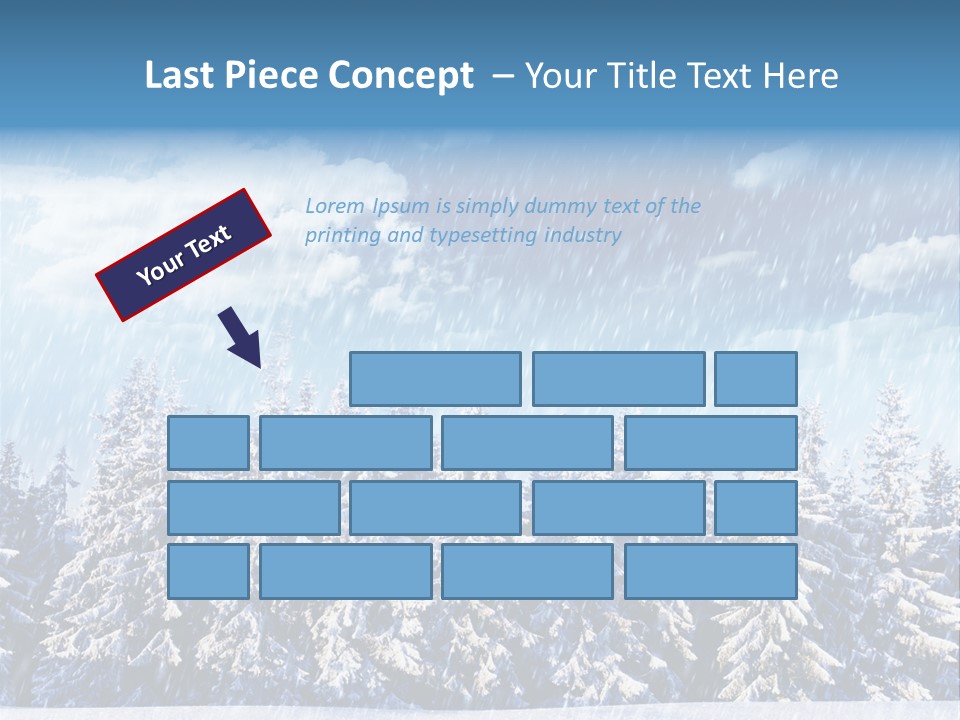 Outdoor Wood Sunshine PowerPoint Template