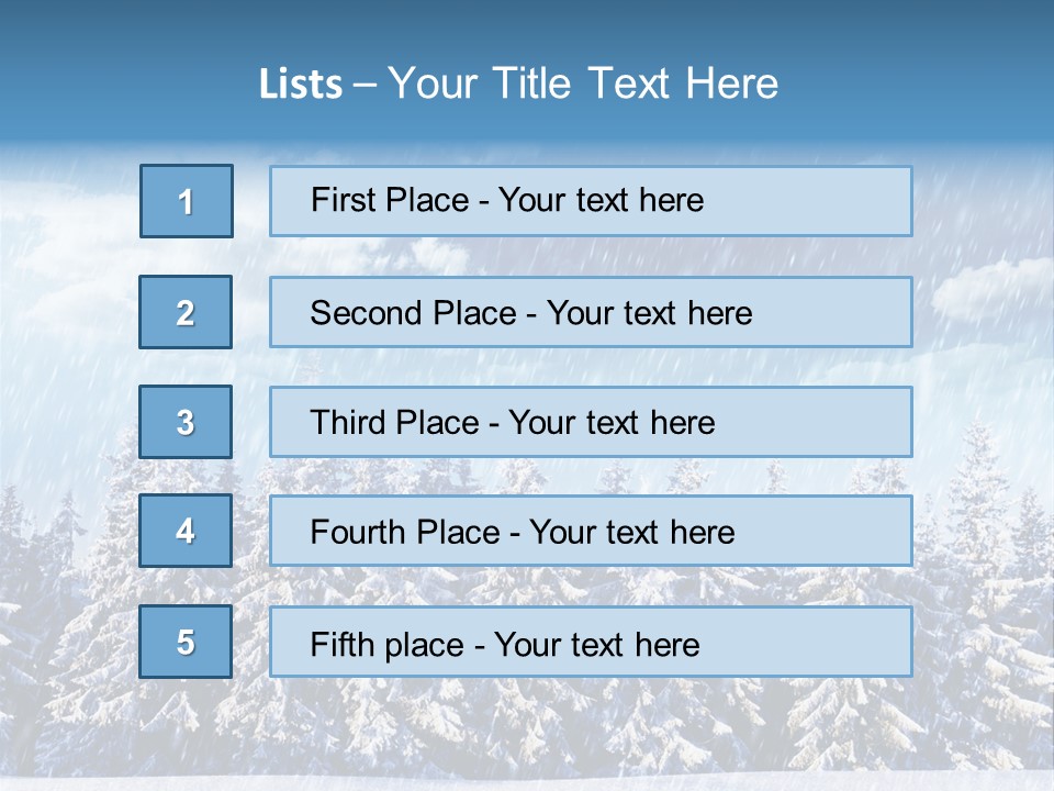 Outdoor Wood Sunshine PowerPoint Template