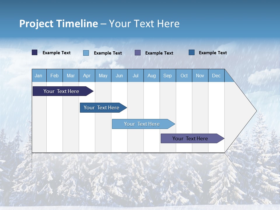 Outdoor Wood Sunshine PowerPoint Template
