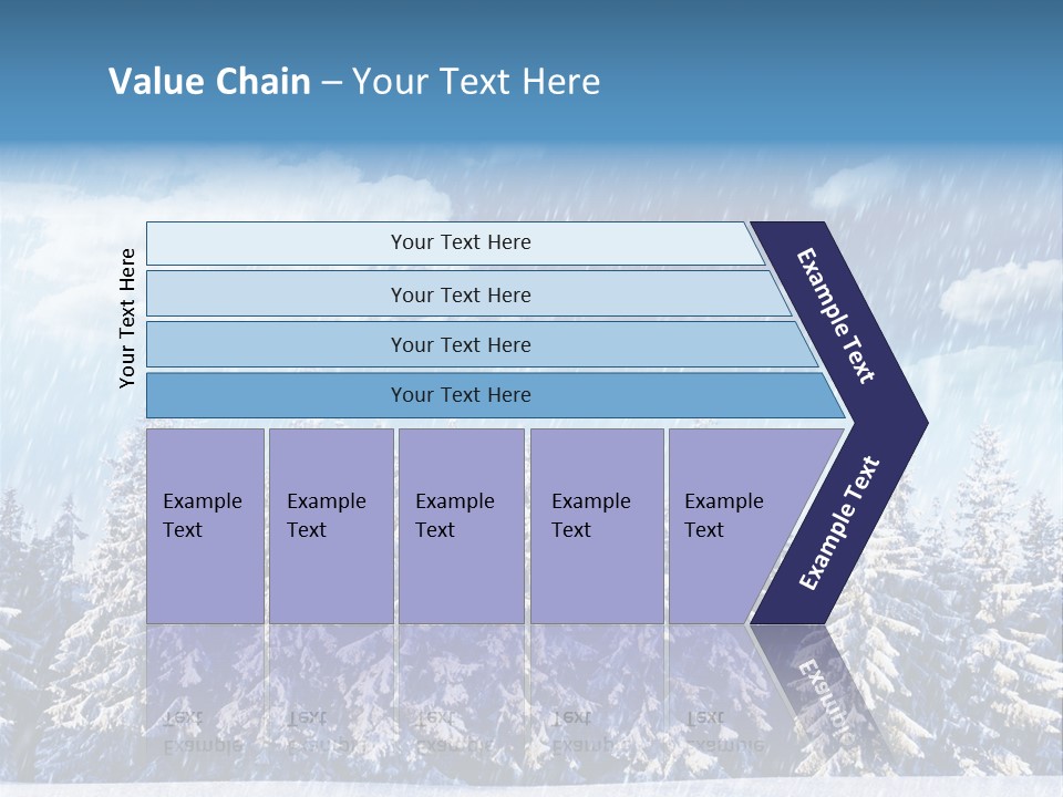 Outdoor Wood Sunshine PowerPoint Template
