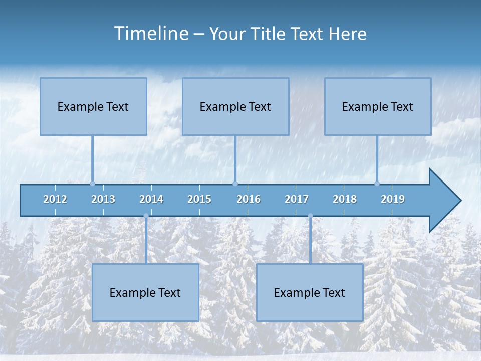 Outdoor Wood Sunshine PowerPoint Template