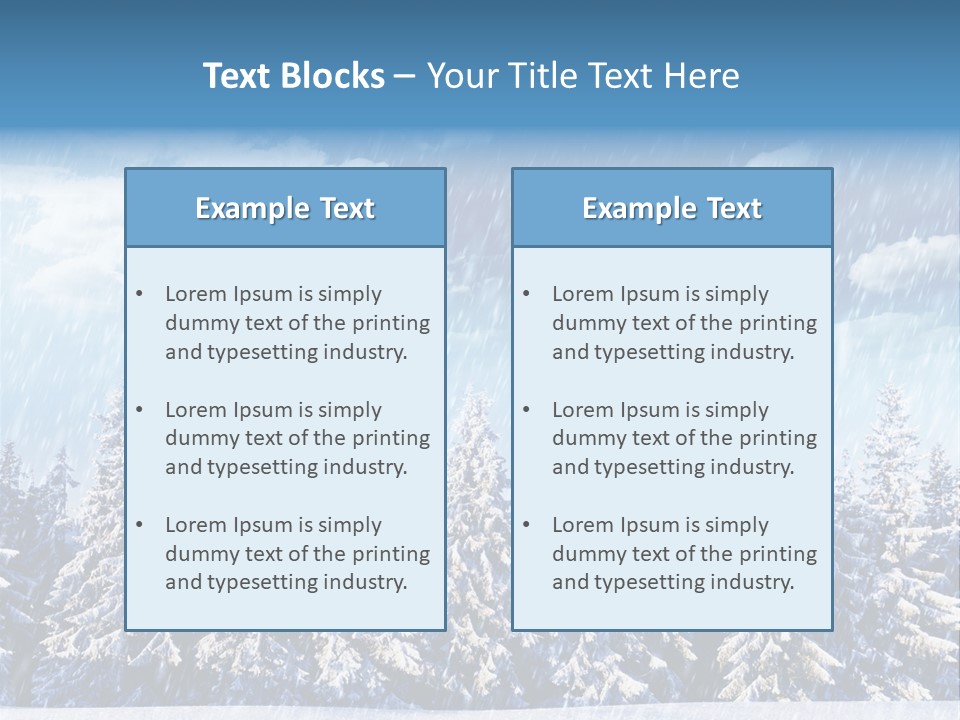 Outdoor Wood Sunshine PowerPoint Template