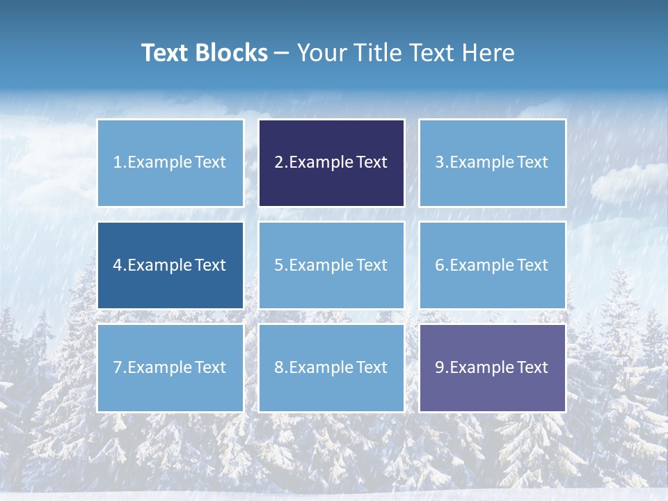 Outdoor Wood Sunshine PowerPoint Template