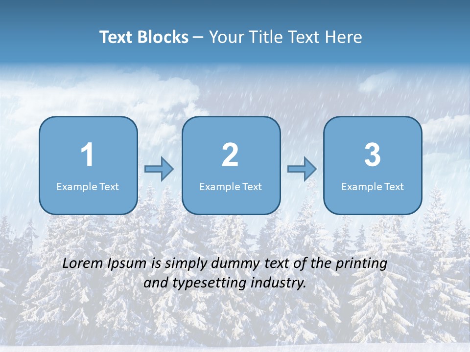 Outdoor Wood Sunshine PowerPoint Template