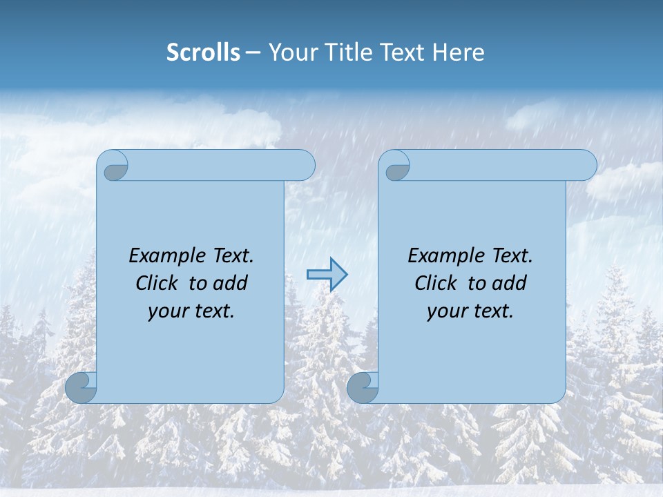 Outdoor Wood Sunshine PowerPoint Template