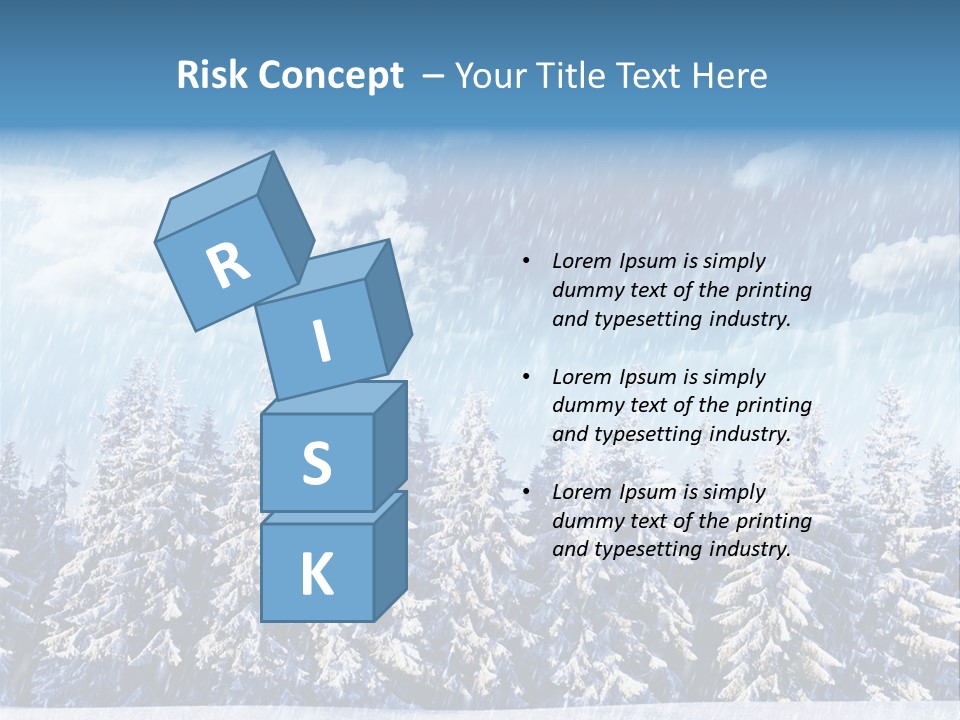 Outdoor Wood Sunshine PowerPoint Template