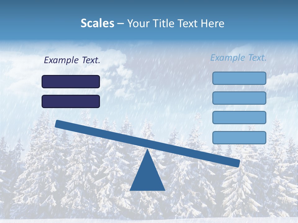 Outdoor Wood Sunshine PowerPoint Template