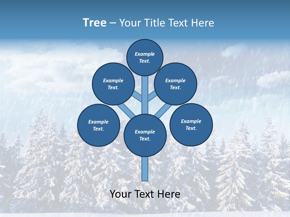 Outdoor Wood Sunshine PowerPoint Template